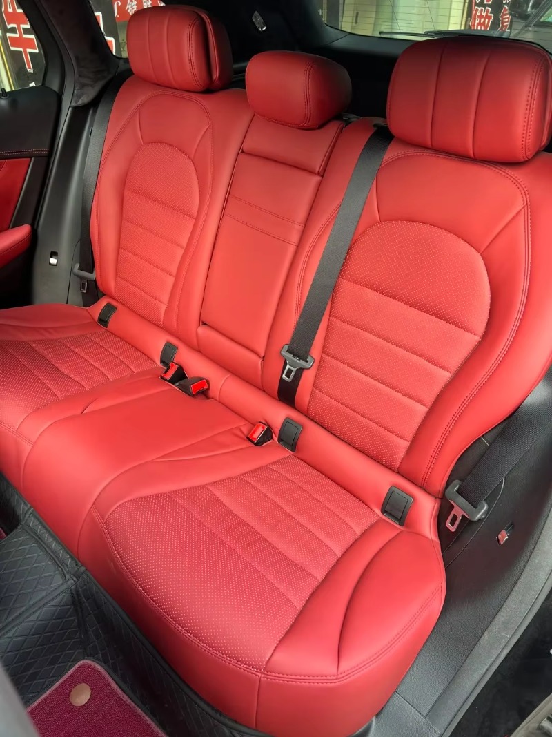 Leather Car Seat Cover - Полностью закрывающий кожаный чехол для автомобильного