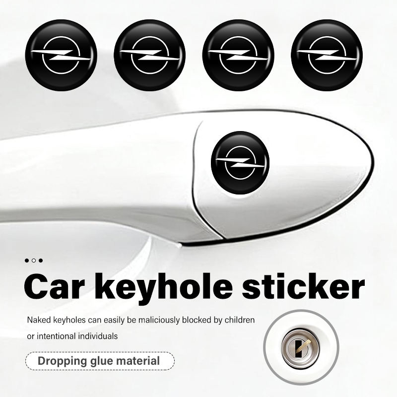 D.A.D Car Accessories - Для Opel: Эмблема-наклейка на ключ 14