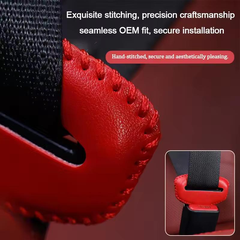 Leather Car Seat Cover - Универсальный кожаный чехол для автомобильного ремня