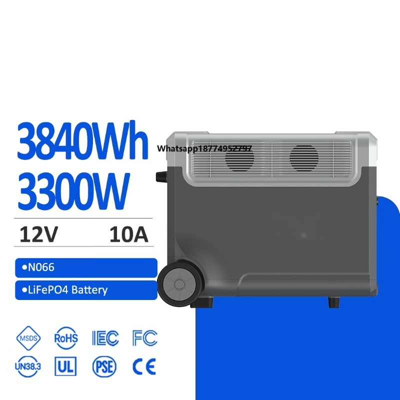 Portable Jump Starter - Портативная энергетическая станция SAMAS 3840wh3300W с