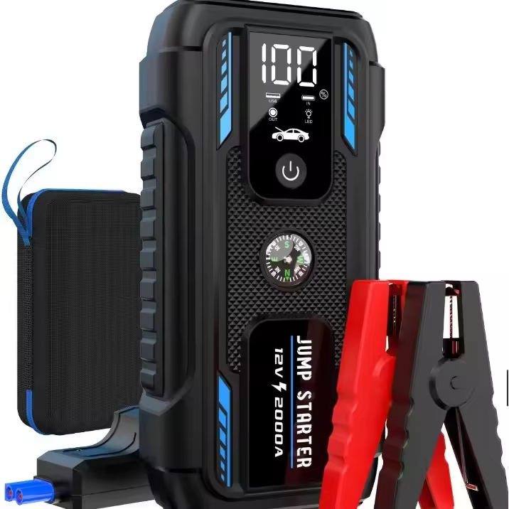Портативный пуско-зарядный уст – обзор и цена Portable Jump Starter