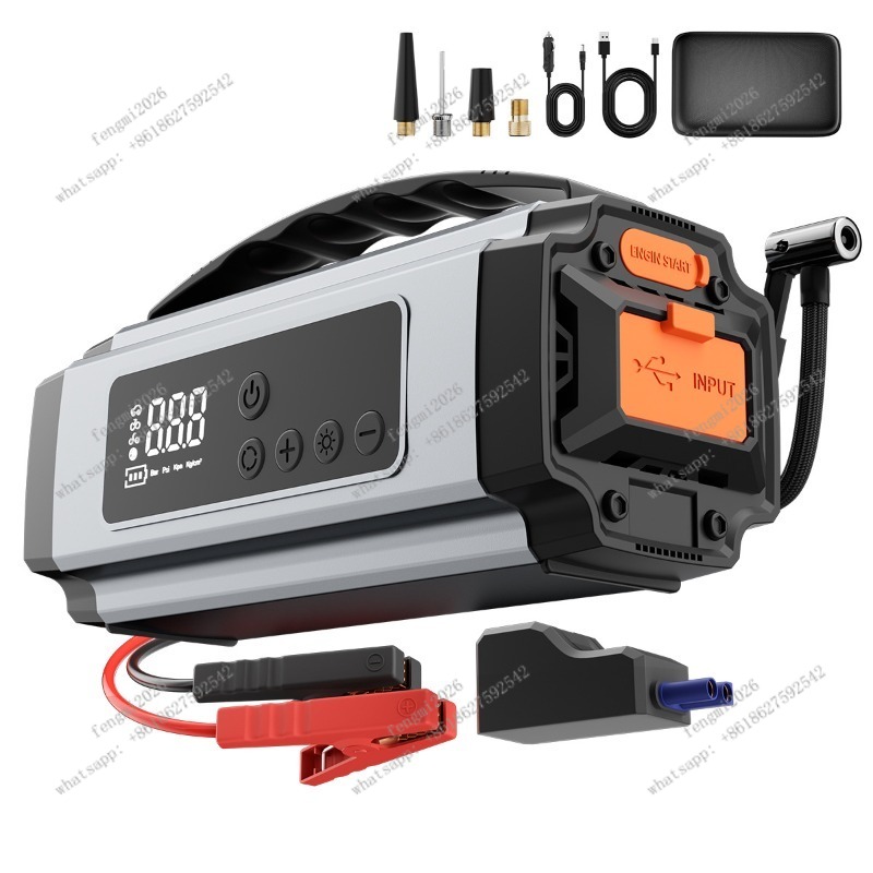Портативный автомобильный насо – обзор и цена Portable Jump Starter