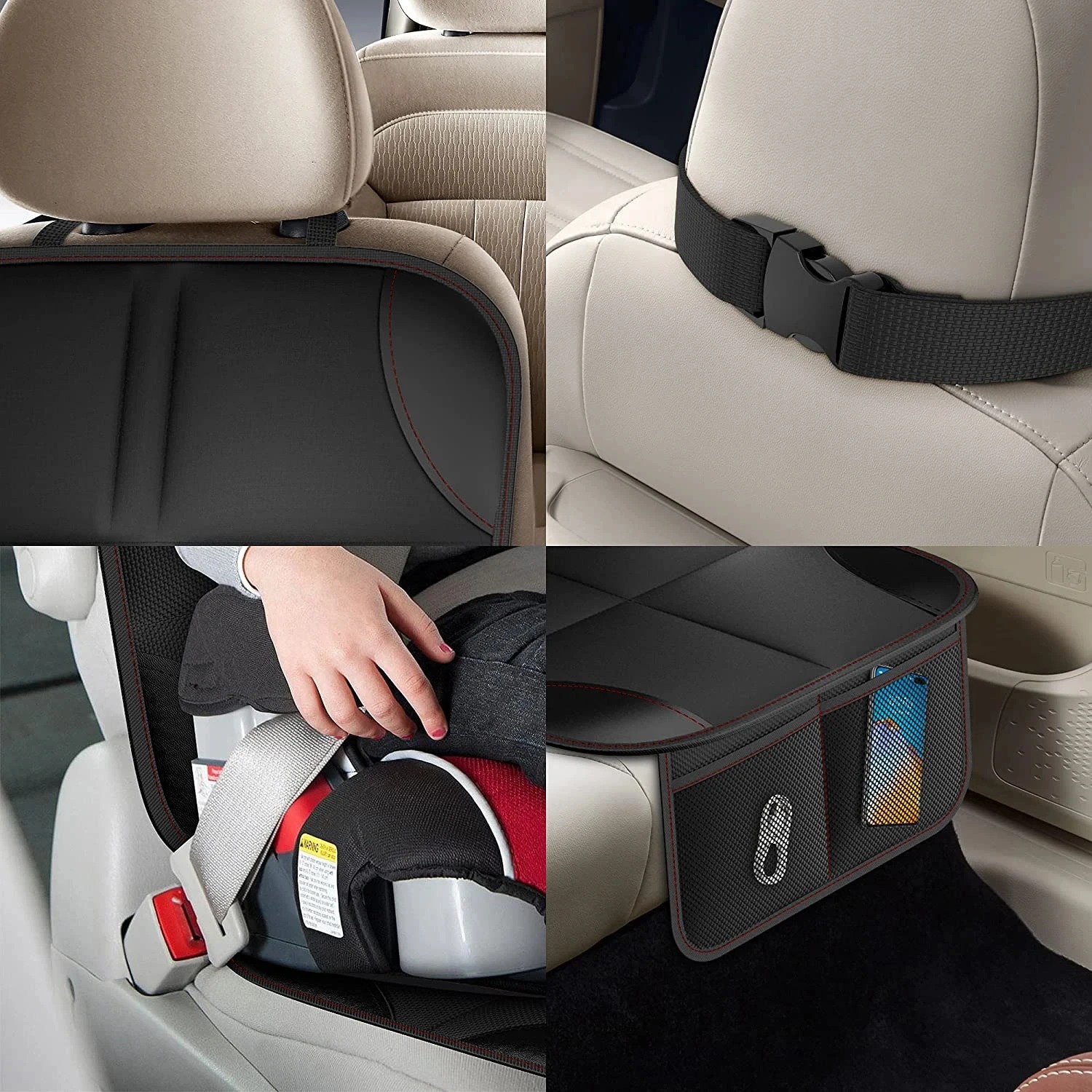 Толстый защитный чехол из иску – обзор и цена Leather Car Seat Cover