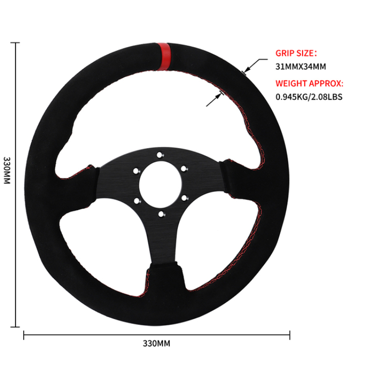 Замшевый гоночный руль с возмо – обзор и цена Car Accessories Logo