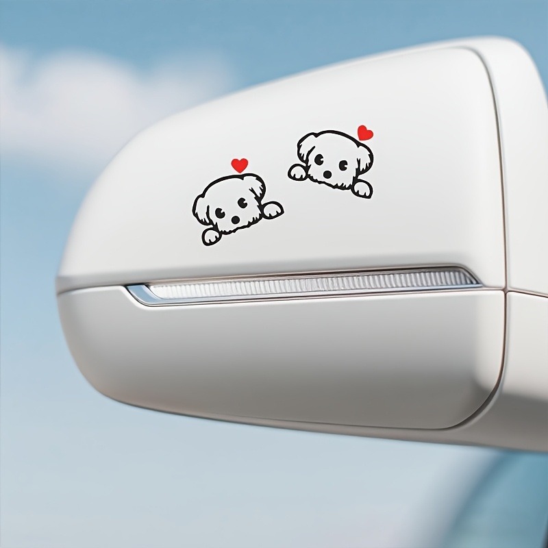 2 шт. милых виниловых наклеек  – обзор и цена Car Accessories On Amazon