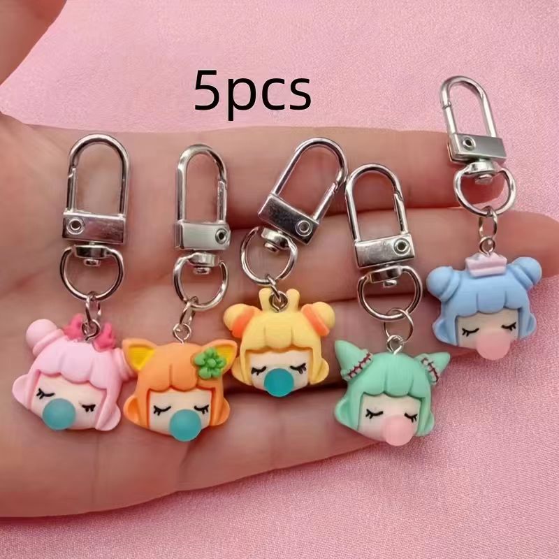 5 шт. брелоков из смолы в виде – обзор и цена Car Accessories Gifts