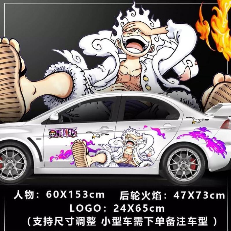 Наклейка One Piece для декора  – обзор и цена D.A.D Car Accessories
