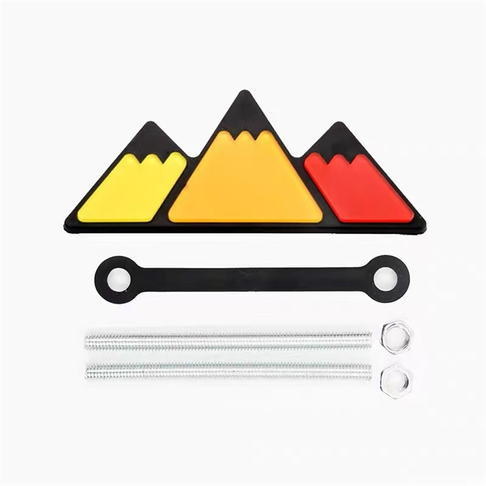 1 шт. алюминиевый 3D трехцветн – обзор и цена Car Accessories Logo