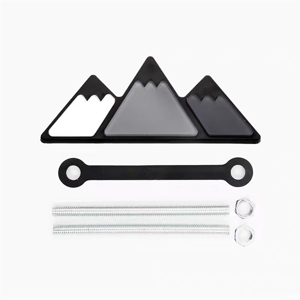1 шт. алюминиевый 3D трехцветн – обзор и цена Car Accessories Logo